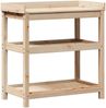 vidaXL Pflanztisch mit Ablagen 82,5x45x86,5 cm Massivholz Kiefer 832432 Bild 2