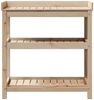 vidaXL Pflanztisch mit Ablagen 82,5x45x86,5 cm Massivholz Kiefer 832432 Bild 5