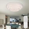 Smart LED Deckenleuchte, Fernbedienung, dimmbar, D 49,5cm Bild 2