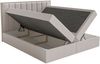 Selsey 'Togents' Boxspringbett 180x200 mit Stauraum und Topper, hydrophobe Chenille, graubeige Bild 4
