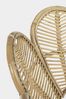 Stuhl Resola mit Armlehne aus Rattan, skandinavischer Boho Stil, natur, inklusive Kissen Bild 4