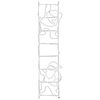 vidaXL LED-Silhouette Weihnachtsmann auf Leiter 552 LEDs 50x200 cm 343291 Bild 5