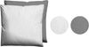 biberna 0636047 Mako-Satin Bettwäsche PUNKTE - MIX & MATCH, sturmgrau, 1x 80x80 cm Bild 5