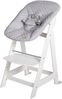 roba Treppenhochstuhl 'Born Up' - Set 2 in 1 - 'roba Style' grau - mit Liegefunktion - ab Geburt Bild 3