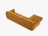 Micadoni Ecksofa Kaelle 4-Sitzer Links Samt Bluvel Gelb Bild 3