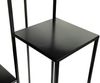 DanDiBo Blumentreppe Metall Schwarz 82 cm Pflanzentreppe Blumenständer 435 Blumensäule Modern Pflanzenständer Blumenhocker Bild 3