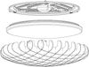 Eglo 98428 LED Deckenleuchte VALDECABRAS weiß Ø51cm H:11,5cm Bild 2