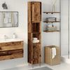vidaXL Badschrank Altholz-Optik 30x30x190 cm Holzwerkstoff 857199 Bild 3