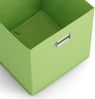 Aufbewahrungsbox mit Griff, Vlies - Grün Bild 2