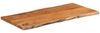 vidaXL Tischplatte 80x40x2,5 cm Rechteckig Massivholz Akazie Baumkante 370610 Bild 2