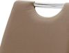 Freischwinger >Pupik II< in Cappuccino - 45x102x62cm (BxHxT) Bild 3