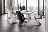 Freischwinger >Pupik II< in Cappuccino - 45x102x62cm (BxHxT) Bild 5