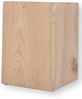 Hocker BLOCK ca. 29 x 29 x 46 cm Eiche Bild 2