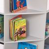 Kinderregal Eckdesign Mit 9 Fächern & Anti-Kipp - Aufbewahrungsregal Mit Melaminoberfläche Für Spielzeug Und Bücher Bild 3