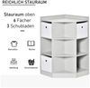 Kinderregal Eckdesign Mit 9 Fächern & Anti-Kipp - Aufbewahrungsregal Mit Melaminoberfläche Für Spielzeug Und Bücher Bild 5