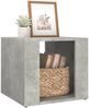 vidaXL Nachttisch Betongrau 41x40x36 cm Holzwerkstoff 816548 Bild 4