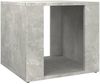 vidaXL Nachttisch Betongrau 41x40x36 cm Holzwerkstoff 816548 Bild 2