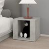 vidaXL Nachttisch Betongrau 41x40x36 cm Holzwerkstoff 816548 Bild 3