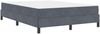 vidaXL Boxspringbett mit Matratze Dunkelgrau 140 x 190 cm Stoff 3398690 Bild 4