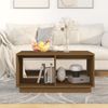vidaXL Couchtisch Honigbraun 80 x 50 x 40 cm Massivholz Kiefer [814437] Bild 3