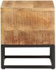 vidaXL Beistelltisch 30x30x33 cm Raues Mangoholz 320814 Bild 2