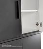 mokebo Mehrzweckschrank Mehrzweckschrankaufsatz 'Der Turm' (für extra viel Stauraum) Schrankaufsatz für Mehrzweckschrank o. Aufbewahrungsschrank in ant Bild 4