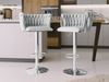 Barhocker Muz BS-1142/CM (Farbe: 82-Grau, Chrom) Bild 2