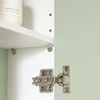 SoBuy BZR140-GR Hängeschrank, Spanplatte, Melamin, Grün, 60 x 54 x 15 cm Bild 5