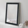 WANDStyle Wandspiegel H235 aus Kunststoff in Schwarz 80 x 110 cm im Stil Klassisch Bild 5