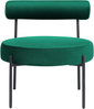 Sessel ALPHA Samtstoff Smaragdgrün Bild 4