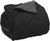 vidaXL Ganzjahresbettdecke Schwarz und Anthrazit 220 x 200 cm 42025604 Bild 5