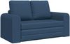 vidaXL Schlafsofa 60cm Blau Stoff 4106680 Bild 2