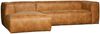 Ecksofa Bean Lederoptik, links Cognac Bild 4