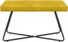 vidaXL Bank Uni Gelb 80 x 40 x 45 cm Samt 42038336 Bild 5