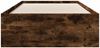 vidaXL Bettgestell ohne Matratze Räuchereiche 90x190 cm Holzwerkstoff 3295706 Bild 5