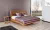 Massivholzbett Bett Schlafzimmerbett FRESNO Eiche massiv 140x200 cm Bild 1
