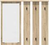 vidaXL Wandmontierter Kleiderständer Sonoma-Eiche 84 x 10 x 80 cm 874493 Bild 5