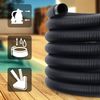 Poolschlauch 6m 32mm schwarz Bild 5
