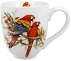 DUO ANIMALS XXL Becher 1000 ml SCARLET MACAW New Bone China Porzellan Bild 2