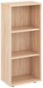 KOMTO Bücherregal Lumo 40 cm Weiß Regal mit 3, 4 or 6 Ebenen und Höhenverstellbare, Regale Standregal Aufbewahrungsregal Bookshelf Bild 5