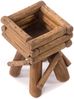 Blumentisch Twist Teakholz Bild 5