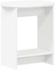 vidaXL Beistelltisch Weiß 50 x 39,5 x 55 cm Holzwerkstoff 899852 Bild 2