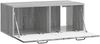 vidaXL Wandmontierter TV-Schrank Graues Sonoma 78,5 x 41 x 30 cm 899031 Bild 3