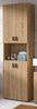 Badezimmer Hochschrank Livia in Eiche 60 x 192 cm Bild 2