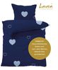 Lavea Kinderbettwäsche Bettwäsche Kinder Herzen Set, mit Reißverschluss, mit Herzmotiv, 100% Baumwolle, 2 teilig, weiche Bezüge für Bettdecke und Kopfkissen Bild 4