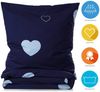 Lavea Kinderbettwäsche Bettwäsche Kinder Herzen Set, mit Reißverschluss, mit Herzmotiv, 100% Baumwolle, 2 teilig, weiche Bezüge für Bettdecke und Kopfkissen Bild 2