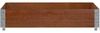 vidaXL Paletten-Aufsatzrahmen Braun 100x100 cm Massivholz Kiefer 4010288 Bild 3
