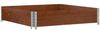 vidaXL Paletten-Aufsatzrahmen Braun 100x100 cm Massivholz Kiefer 4010288 Bild 2