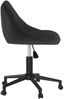 vidaXL Esszimmerstuhl Drehbar Schwarz Samt, Drehbar [3089029] Bild 3