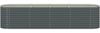 vidaXL Garten-Hochbeet 400 x 80 x 81 cm Verzinkter Stahl Grau 45521 Bild 4